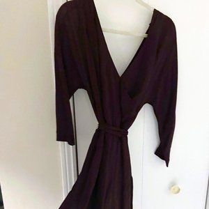 Eggplant Babaton jumpsuit